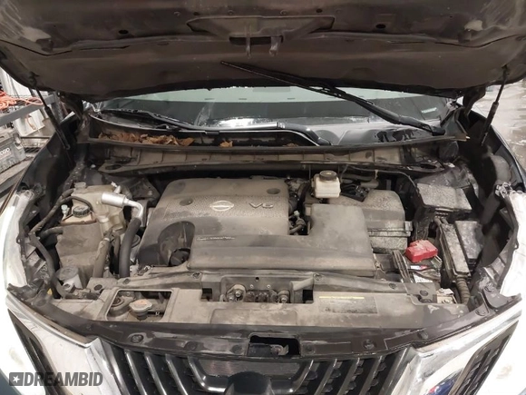 2016 Nissan Murano S with VIN 5N1AZ2MG1GN120699, listed as a IAAI auction lot 41745300 with 99,345 mi miles. Bid and sale history available at carsss.com. Image 10.