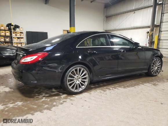 2018 Mercedes-Benz CLS with VIN WDDLJ9BB2JA206046, listed as a Copart auction lot 80287023 with 0 mi miles. Bid and sale history available at carsss.com. Image 3.
