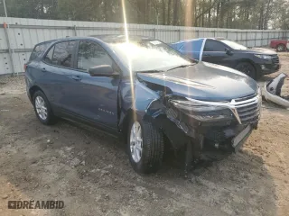 2024 Chevrolet Equinox LS with VIN 3GNAXHEG5RL205096, listed as a Copart auction lot 50379735 with 13,598 mi miles and Non Repairable. Bid and sale history available at carsss.com. Image 4.