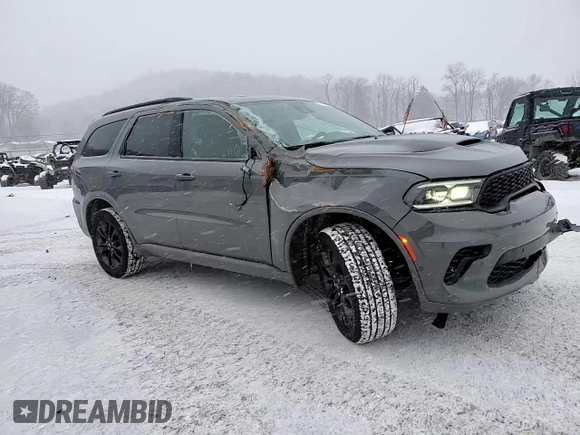 2025 Dodge Durango GT Plus с VIN 1C4RDJDG9SC507277, выставлен на аукционе Copart как лот 89114975 с пробегом 4 917 миль миль и Списание • Salvage title. История ставок и продаж доступна на DreamBid. Изображение 11.