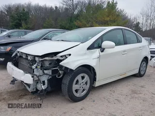 2011 Toyota Prius I with VIN JTDKN3DU4B0320191, listed as a IAAI auction lot 42001220 with 195,180 mi miles. Bid and sale history available at carsss.com. Image 19.