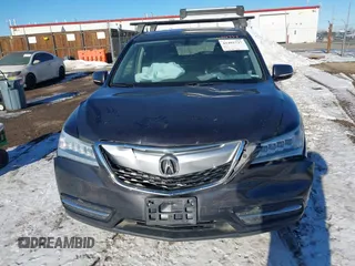 2016 Acura MDX with VIN 5FRYD4H27GB043605, listed as a IAAI auction lot 41402737 with 129,259 mi miles. Bid and sale history available at carsss.com. Image 12.