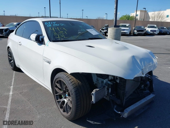2011 BMW M3 with VIN WBSKG9C57BE646148, listed as a IAAI auction lot 41559675 with 90,333 mi miles. Bid and sale history available at carsss.com. Image 1.
