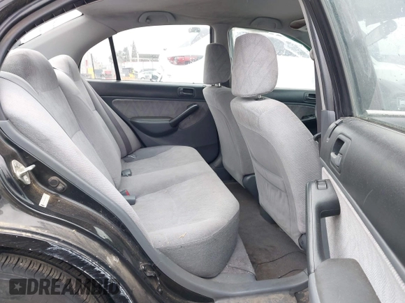 2001 Honda Civic LX with VIN JHMES16571S010117, listed as a IAAI auction lot 42207199 with 194,825 mi miles and . Bid and sale history available at DreamBid. Image 8.