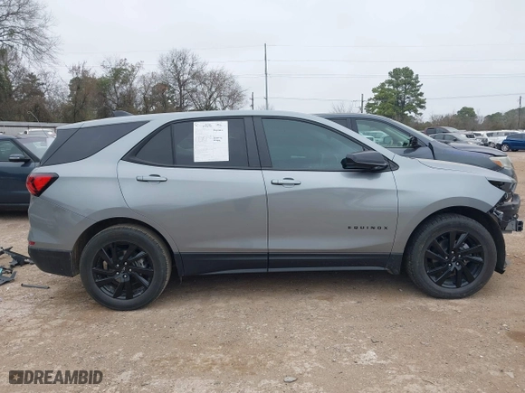 2024 Chevrolet Equinox LS with VIN 3GNAXHEG4RL293817, listed as a IAAI auction lot 41531442 with 21,063 mi miles. Bid and sale history available at carsss.com. Image 14.
