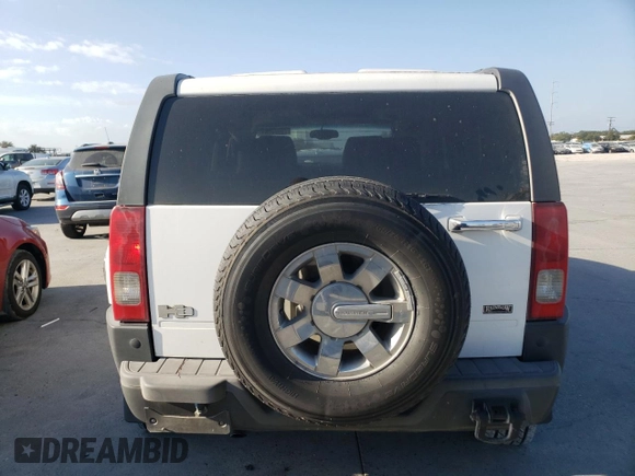 2008 Hummer H3 SUV Luxury with VIN 5GTEN43E688192438, listed as a Copart auction lot 78505944 with 203,560 mi miles and Clean Title. Bid and sale history available at carsss.com. Image 6.
