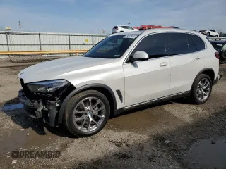 2023 BMW X5 xDrive40i with VIN 5UXCR6C04P9P97021, listed as a Copart auction lot 49247845 with 44,268 mi miles and Salvage Title. Bid and sale history available at DreamBid. Image 1.