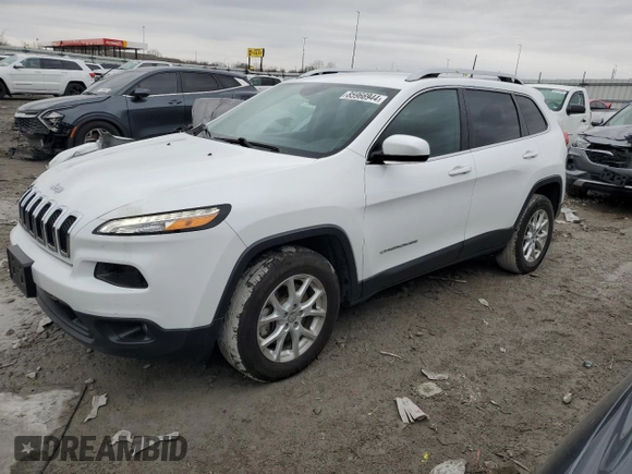 2018 Jeep Cherokee Latitude Tech Connect with VIN 1C4PJMCX8JD549547, listed as a Copart auction lot 85966944 with 114,273 mi miles and Salvage title. Bid and sale history available at DreamBid. Image 1.