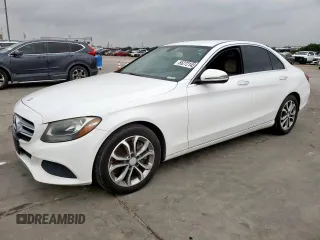 2016 Mercedes-Benz C 300 with VIN 55SWF4JBXGU114162, listed as a Copart auction lot 55272145 with 120,708 mi miles and Clean Title. Bid and sale history available at carsss.com. Image 1.