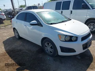 2015 Chevrolet Sonic LT with VIN 1G1JC5SH6F4155187, listed as a IAAI auction lot 42009644 with 220,725 mi miles and . Bid and sale history available at DreamBid. Image 1.