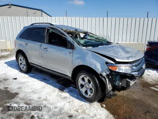 2013 Ford Edge SEL with VIN 2FMDK3JCXDBC69693, listed as a Copart auction lot 46262515 with 159,188 mi miles and Non Repairable. Bid and sale history available at carsss.com. Image 4.