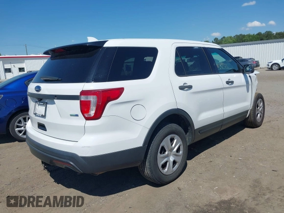 2016 Ford Police Interceptor Utility z VIN 1FM5K8AR3GGB43369, wystawiony jako IAAI lot #42209250 z przebiegiem 118 090 mil mil oraz . Historia ofert i sprzedaży dostępna na DreamBid. Obrazek 4.