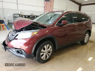 2014 Honda CR-V EX-L with VIN 5J6RM4H75EL008731, listed as a Copart auction lot 48352505 with 160,025 mi miles and Clean Title. Bid and sale history available at carsss.com. Image 1.