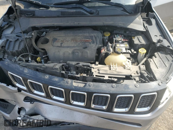 2019 Jeep Compass Sport with VIN 3C4NJDAB4KT775160, listed as a Copart auction lot 48569715 with 193,388 mi miles and Salvage title. Bid and sale history available at DreamBid. Image 12.