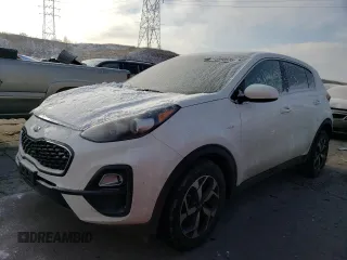 2021 Kia Sportage LX with VIN KNDPMCACXM7849384, listed as a Copart auction lot 45990535 with 70,689 mi miles and Salvage Title. Bid and sale history available at carsss.com. Image 1.