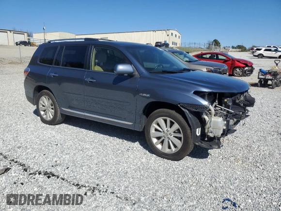 2013 Toyota Highlander Limited with VIN JTEDC3EH7D2017862, listed as a Copart auction lot 48812275 with 153,983 mi miles and Salvage title. Bid and sale history available at DreamBid. Image 4.