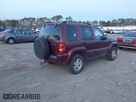 2002 Jeep Liberty Limited with VIN 1J4GK58K52W181277, listed as a IAAI auction lot 41429306 with 173,883 mi miles and . Bid and sale history available at DreamBid. Image 4.