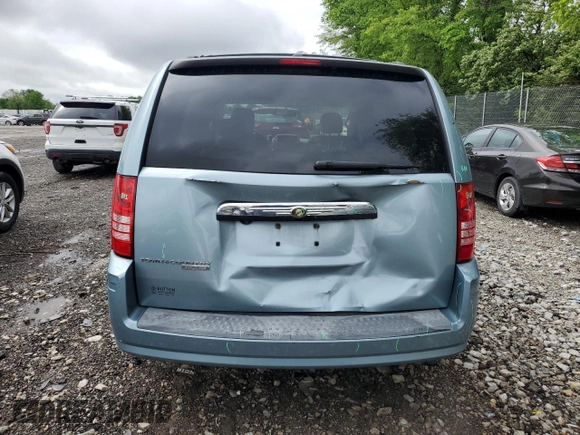 2008 Chrysler Town & Country Touring with VIN 2A8HR54P38R803439, listed as a Copart auction lot 56575505 with 130,186 mi miles and Salvage title. Bid and sale history available at DreamBid. Image 6.