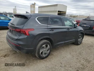 2021 Hyundai Santa Fe SE with VIN 5NMS1DAJ3MH369641, listed as a Copart auction lot 44532195 with 99,463 mi miles and Salvage Title. Bid and sale history available at carsss.com. Image 3.