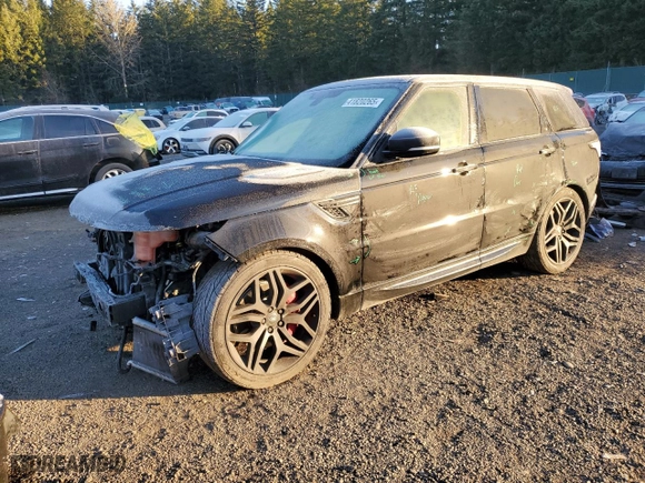 2015 Land Rover Range Rover Sport Supercharged with VIN SALWR2TF7FA515360, listed as a Copart auction lot 41820265 with 95,060 mi miles and Salvage Title. Bid and sale history available at carsss.com. Image 1.