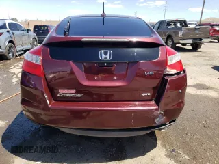 2012 Honda Crosstour EX-L with VIN 5J6TF2H59CL008344, listed as a Copart auction lot 55391184 with 202,052 mi miles and Salvage Title. Bid and sale history available at carsss.com. Image 6.