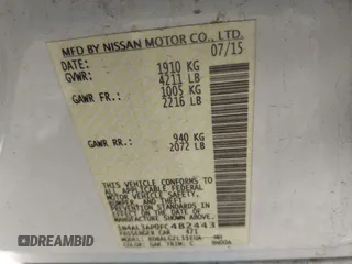 2015 Nissan Altima S z VIN 1N4AL3AP0FC482443, wystawiony jako IAAI lot #42277619 z przebiegiem 134 665 mil mil oraz . Historia ofert i sprzedaży dostępna na DreamBid. Obrazek 9.