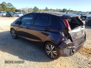 2016 Honda Fit EX-L with VIN JHMGK5H82GS014561, listed as a Copart auction lot 46746815 with 77,525 mi miles and Salvage title. Bid and sale history available at DreamBid. Image 2.
