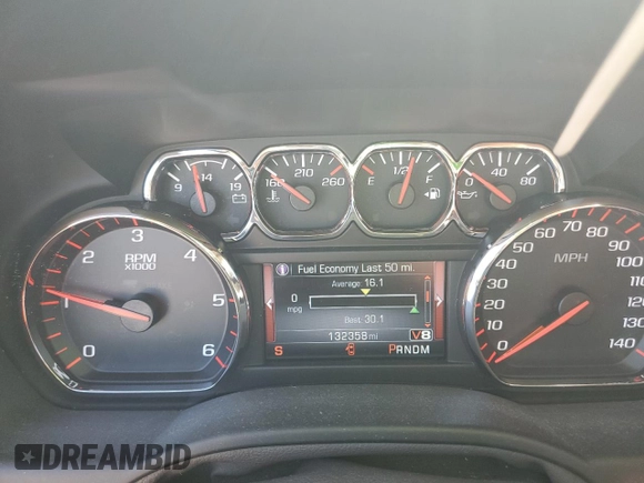 2016 GMC Yukon SLT with VIN 1GKS1BKC4GR138658, listed as a Copart auction lot 76634664 with 132,358 mi miles and Salvage Title. Bid and sale history available at carsss.com. Image 9.