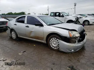 2008 Mitsubishi Galant DE with VIN 4A3AB26F98E012343, listed as a Copart auction lot 68903454 with 244,550 mi miles and Salvage Title. Bid and sale history available at carsss.com. Image 4.