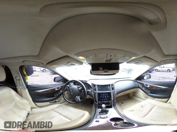 2014 Infiniti Q50 Sport with VIN JN1BV7AP1EM688494, listed as a IAAI auction lot 41622119 with 152,881 mi miles and . Bid and sale history available at DreamBid. Image 18.