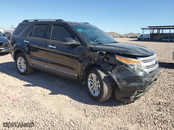 2015 Ford Explorer XLT with VIN 1FM5K7D88FGC65608, listed as a Copart auction lot 76591684 with 162,849 mi miles and Salvage Title. Bid and sale history available at carsss.com. Image 4.