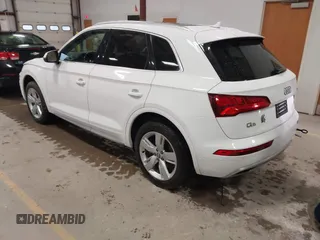 2018 Audi Q5 Premium Plus with VIN WA1BNAFY3J2236543, listed as a IAAI auction lot 41936777 with 86,994 mi miles. Bid and sale history available at carsss.com. Image 3.
