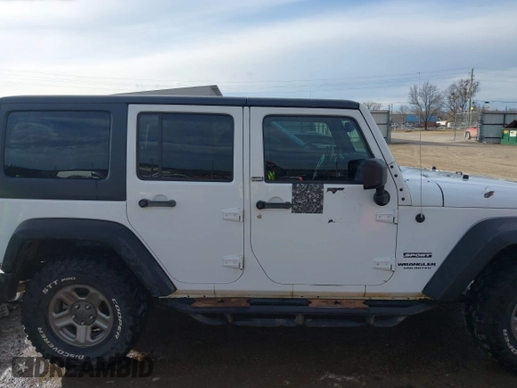 2017 Jeep Wrangler Unlimited Sport with VIN 1C4BJWDG2HL721379, listed as a IAAI auction lot 41314767 with 174,228 mi miles. Bid and sale history available at carsss.com. Image 13.