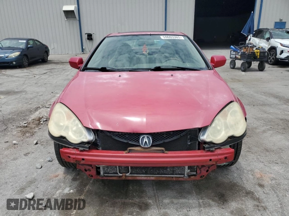 2004 Acura RSX with VIN JH4DC54894S006068, listed as a Copart auction lot 59603365 with 170,805 mi miles and Salvage title. Bid and sale history available at DreamBid. Image 5.