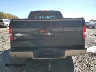 2008 Ford F-150 XLT with VIN 1FTPW12V98KD27430, listed as a Copart auction lot 84651584 with 204,918 mi miles and Salvage Title. Bid and sale history available at DreamBid. Image 6.
