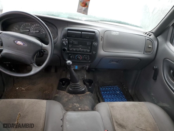 2001 Ford Ranger XL Fleet with VIN 1FTZR15U61TA12488, listed as a Copart auction lot 70847114 with 187,902 mi miles and Salvage Title. Bid and sale history available at carsss.com. Image 8.