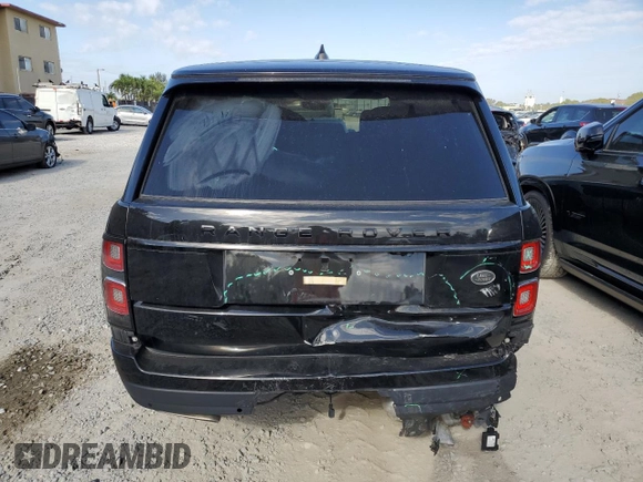 2021 Land Rover Range Rover z VIN SALGR2SU8MA419271, wystawiony jako Copart lot #47368034 z przebiegiem 48 339 mil mil oraz Szkoda całkowita • Salvage title. Historia ofert i sprzedaży dostępna na DreamBid. Obrazek 6.