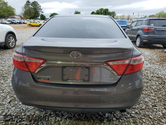 2017 Toyota Camry XLE with VIN 4T1BF1FK5HU348334, listed as a Copart auction lot 51828365 with 122,370 mi miles and Salvage Title. Bid and sale history available at carsss.com. Image 6.