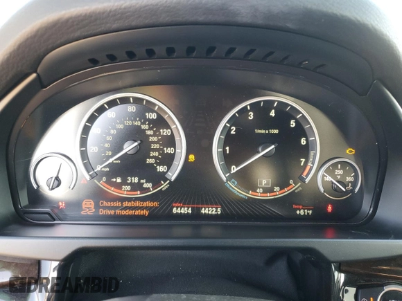 2017 BMW X5 sDrive35i with VIN 5UXKR2C51H0U19230, listed as a Copart auction lot 52731495 with 64,454 mi miles and Salvage Title. Bid and sale history available at carsss.com. Image 9.