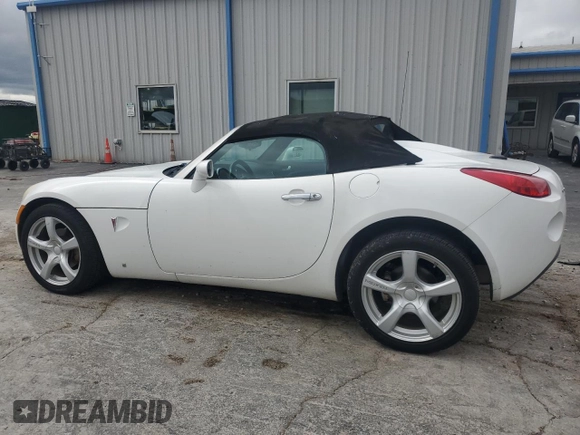 2008 Pontiac Solstice z VIN 1G2MB35B78Y104316, wystawiony jako Copart lot #58829185 z przebiegiem 194 147 mil mil oraz Tytuł czysty. Historia ofert i sprzedaży dostępna na DreamBid. Obrazek 2.