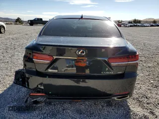 2019 Lexus LS with VIN JTHC51FF2K5005916, listed as a Copart auction lot 45808375 with 13,326 mi miles and Salvage Title. Bid and sale history available at carsss.com. Image 6.