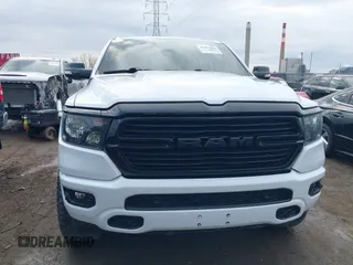 2021 Ram 1500 Big Horn with VIN 1C6RRFBG1MN720594, listed as a IAAI auction lot 41683893 with 75,743 mi miles. Bid and sale history available at carsss.com. Image 12.