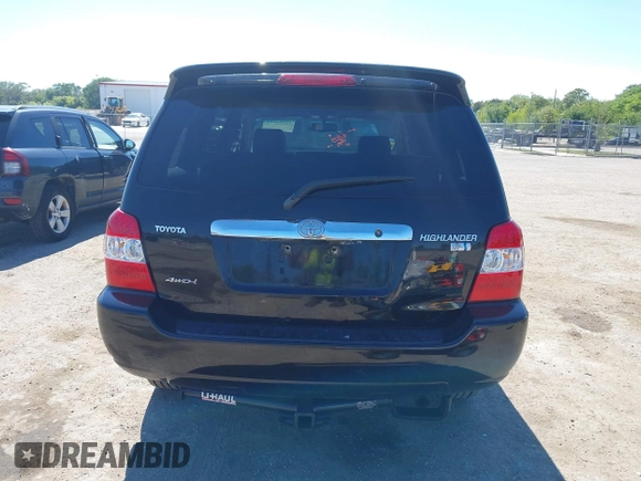 2007 Toyota Highlander Hybrid with VIN JTEHW21A970039728, listed as a IAAI auction lot 42044242 with 200,798 mi miles. Bid and sale history available at carsss.com. Image 16.