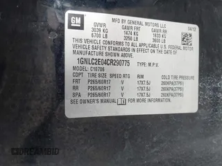 2012 Chevrolet Tahoe Commercial с VIN 1GNLC2E04CR290775, выставлен на аукционе IAAI как лот 41028027 с пробегом 103 762 миль миль и . История ставок и продаж доступна на DreamBid. Изображение 9.