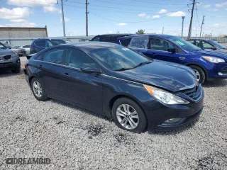 2013 Hyundai Sonata GLS with VIN 5NPEB4AC5DH791036, listed as a Copart auction lot 53425815 with 92,813 mi miles and Salvage Title. Bid and sale history available at carsss.com. Image 4.