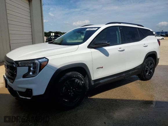 2023 GMC Terrain AT4 with VIN 3GKALYEG5PL264784, listed as a Copart auction lot 62915385 with 35,868 mi miles and Clean title. Bid and sale history available at DreamBid. Image 1.