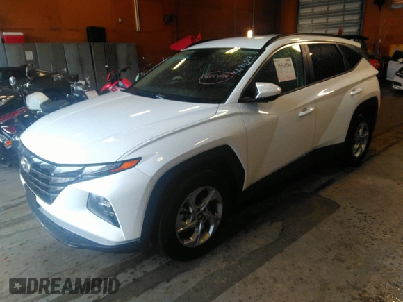 2024 Hyundai Tucson SEL with VIN 5NMJB3DE3RH361984, listed as a IAAI auction lot 41554504 with 36,275 mi miles and . Bid and sale history available at DreamBid. Image 2.