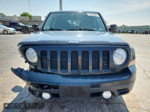 2015 Jeep Patriot Sport with VIN 1C4NJRBB6FD412494, listed as a Copart auction lot 60034025 with 51,621 mi miles and Salvage title. Bid and sale history available at DreamBid. Image 5.