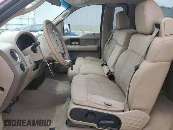 2005 Ford F-150 XL with VIN 1FTRF12W05NB05547, listed as a Copart auction lot 49312315 with 327,417 mi miles and Salvage Title. Bid and sale history available at carsss.com. Image 7.