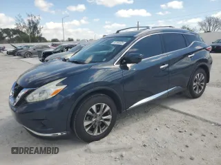 2017 Nissan Murano SL with VIN 5N1AZ2MG5HN173410, listed as a Copart auction lot 53186325 with 67,989 mi miles and Salvage Title. Bid and sale history available at DreamBid. Image 1.